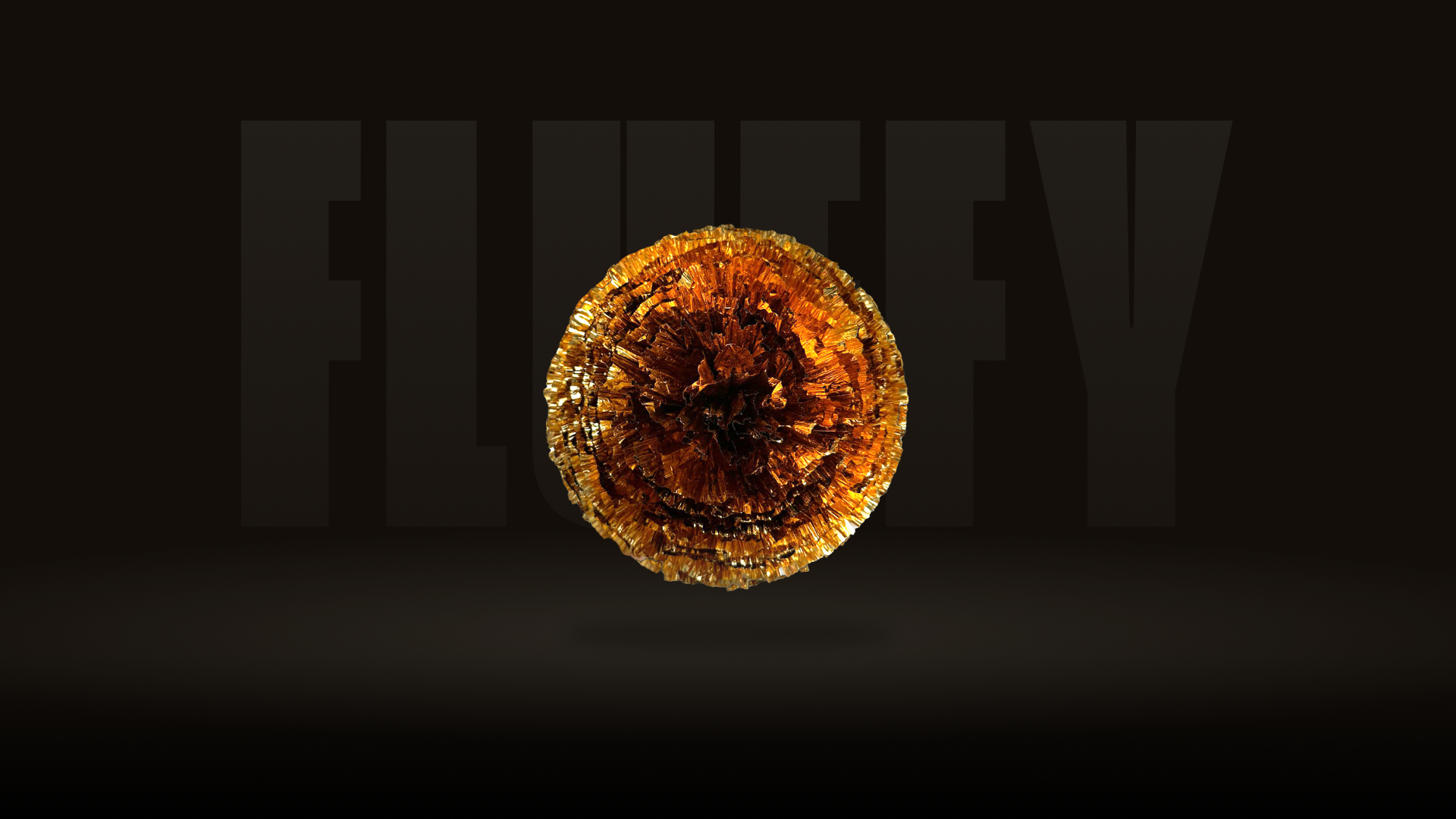 Fluffy All Metallic - Gold (98)