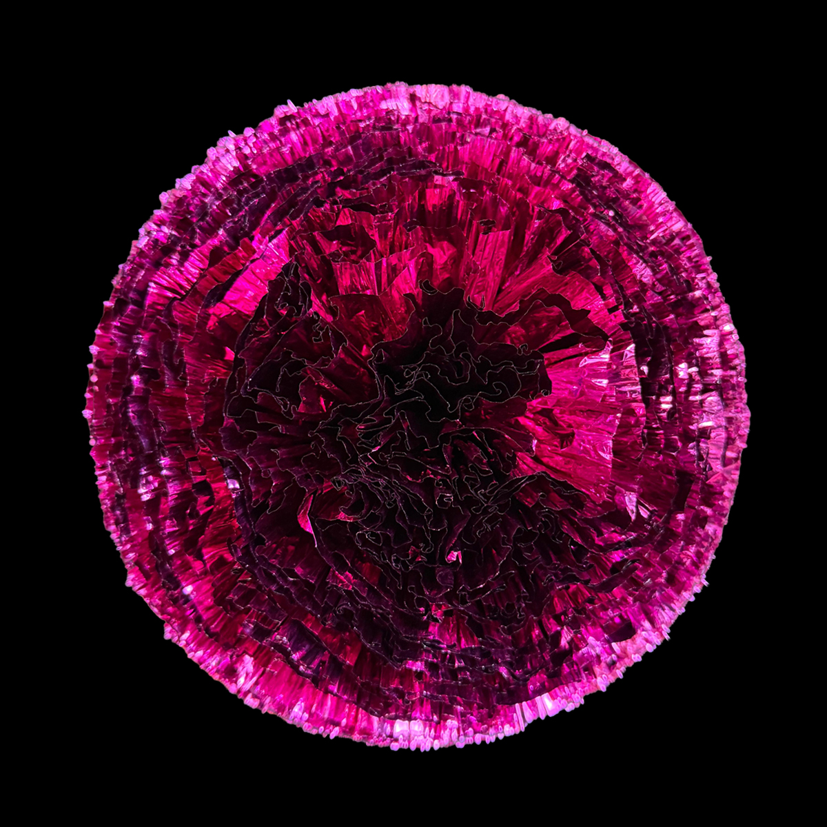 94-Fluffy All Metallic - Pink (94)